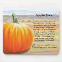 Es momento de calabaza - Poema de calabaza