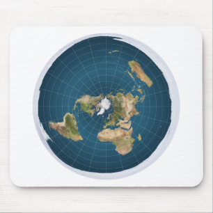 Alfombrilla De Ratón Es plano.  No, realmente