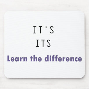 Alfombrilla De Ratón Es su gramática