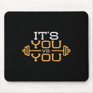Alfombrilla De Ratón Es Vs You Workout Gym Motivation Fitness