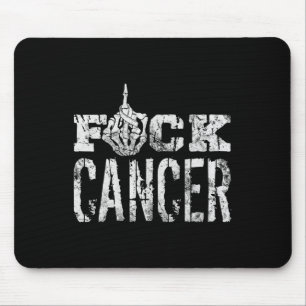 Alfombrilla De Ratón Esbozo de Cáncer de Piel Negra Conciencia sobre el