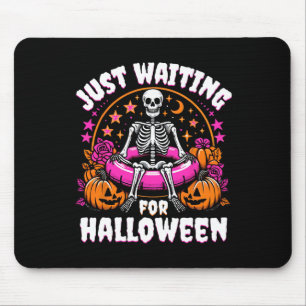 Alfombrilla De Ratón Esbozos Mujeres Esperando Halloween