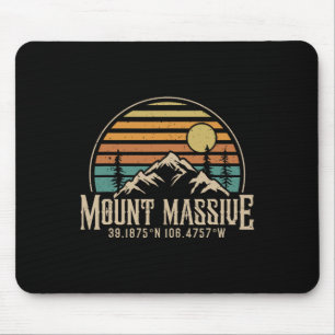 Alfombrilla De Ratón Escalada al Mt. Mive Colorado Senderismo Montaña M