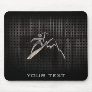 Alfombrilla De Ratón Escalada; Negro fresco