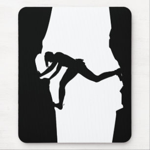 Alfombrilla De Ratón Escalador de roca Bouldering Mousepad