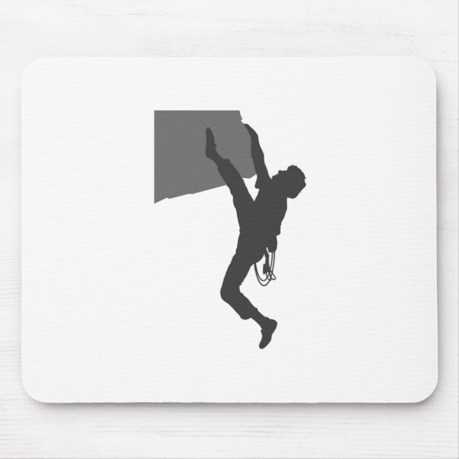 Alfombrilla De Ratón Escalador de roca Mousepad (Frente)