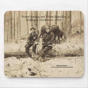 Alfombrilla De Ratón Escaladores en Deadwater, Maine - 1916
