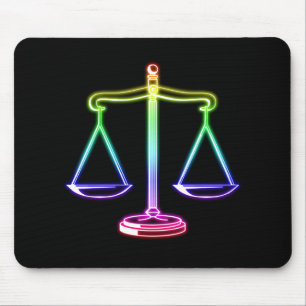Alfombrilla De Ratón Escalas de la justicia - Mousepad