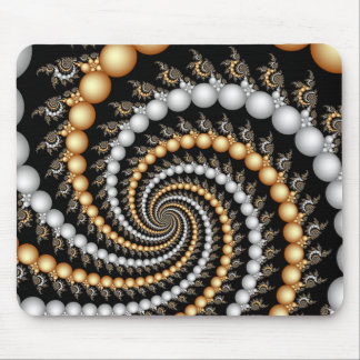Alfombrilla De Ratón Escalera espiral Mousepad del fractal
