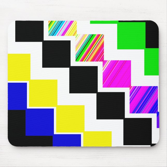 Alfombrilla De Ratón Escaleras de colores (Frente)