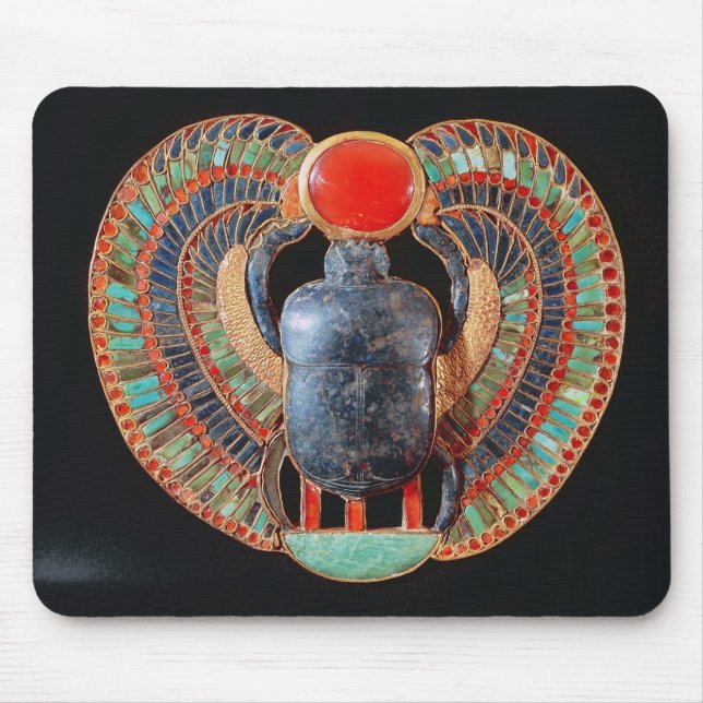 Alfombrilla De Ratón Escarabajo pectoral, de la tumba de Tutankhamun (Frente)