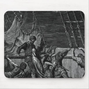 Alfombrilla De Ratón Escena 'de la escarcha del Mariner antiguo