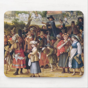 Alfombrilla De Ratón Escena de la guerra