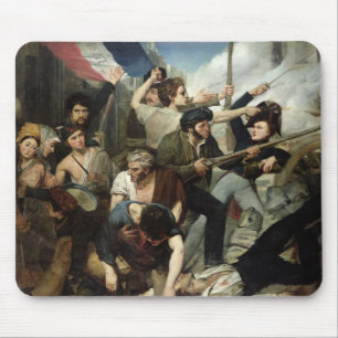 Alfombrilla De Ratón Escena de la revolución 1830