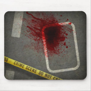 Alfombrilla De Ratón Escena del crimen Mousepad