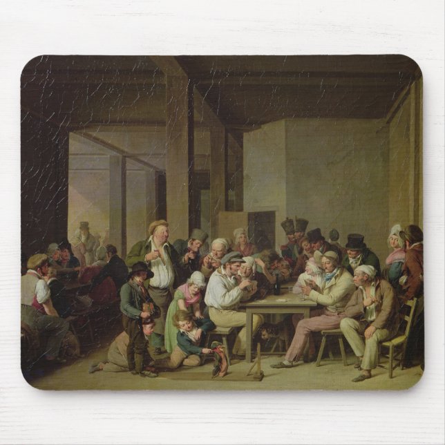 Alfombrilla De Ratón Escena del mesón (Frente)