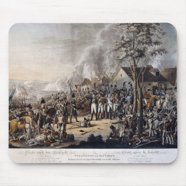 Alfombrilla De Ratón Escena después de la batalla de Waterloo (Frente)