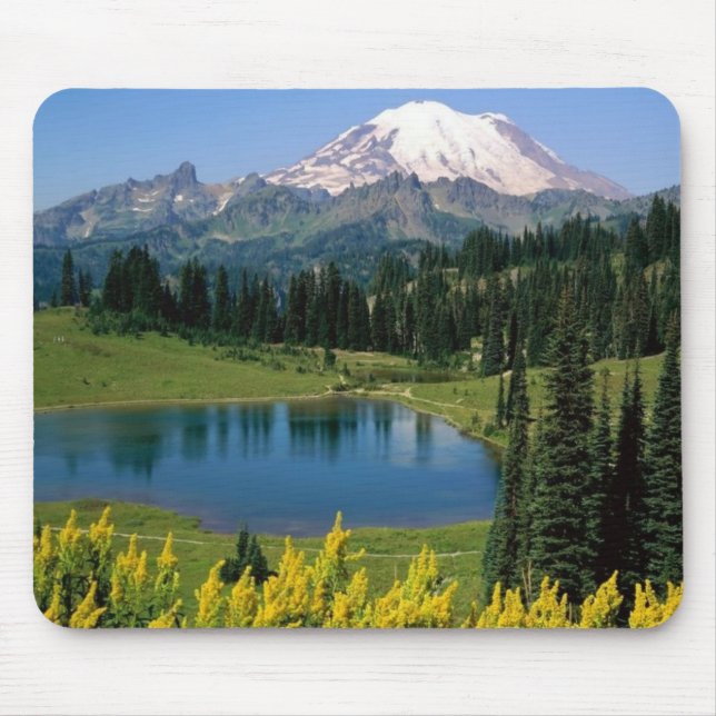 Alfombrilla De Ratón Escenario alpino, Washington (Frente)