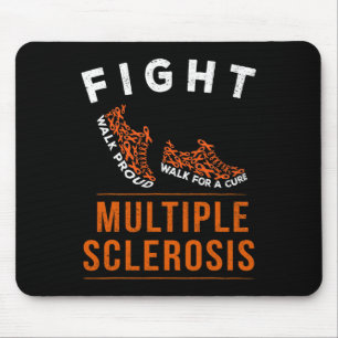 Alfombrilla De Ratón Esclerosis múltiple Ms Awareness Warrior Ribbon 1