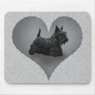 Alfombrilla De Ratón Escocés del corazón