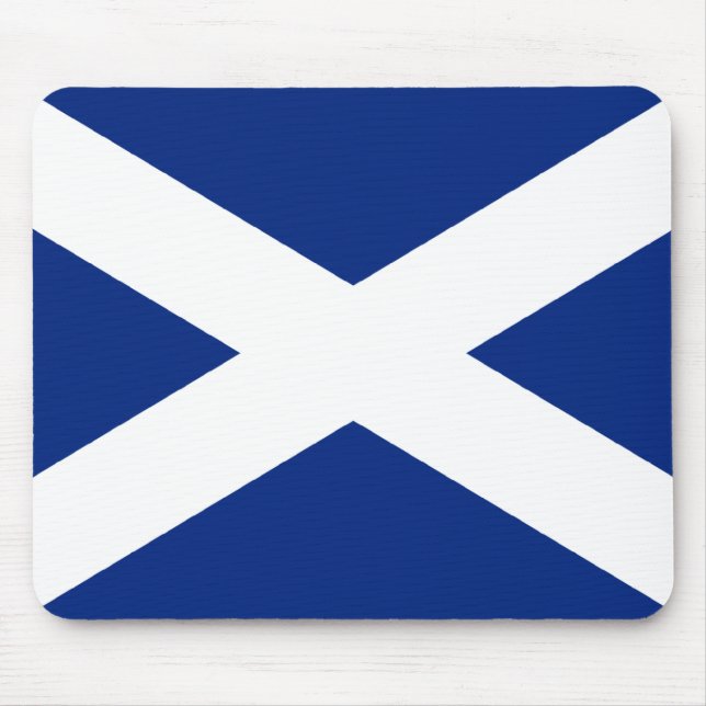 Alfombrilla De Ratón Escocés Saltire (Frente)