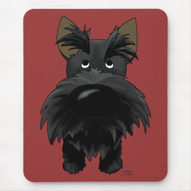 Alfombrilla De Ratón Escocés Terrier Mousepad (Frente)