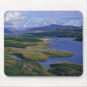 Alfombrilla De Ratón Escocia, Highland, Wester Ross, Loch Garry. Un