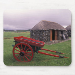 Alfombrilla De Ratón Escocia, Isla de Skye, Kilmuir. Paisaje rural