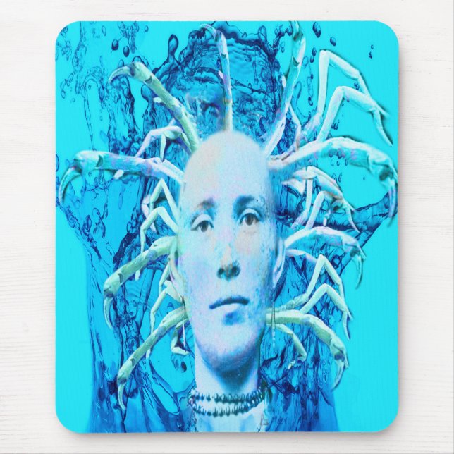 Alfombrilla De Ratón Escorpión azul (Frente)