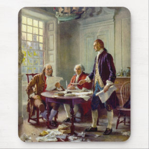 Alfombrilla De Ratón Escribiendo la Declaración de Independencia (EEUU)