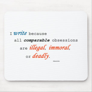 Alfombrilla De Ratón Escribo porque…