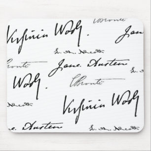 Alfombrilla De Ratón Escritores de las mujeres