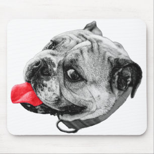 Alfombrilla De Ratón Escritorio Bulldog de acento