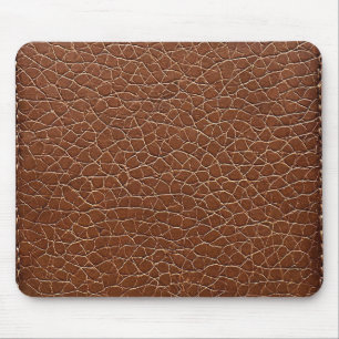 Alfombrilla De Ratón 🖤 Escritorio de Cuero Marrón Oficina Moderna Tran