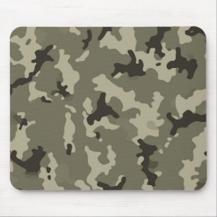 Alfombrilla De Ratón Escritorio de Oficina para Juegos con Camuflaje Ve