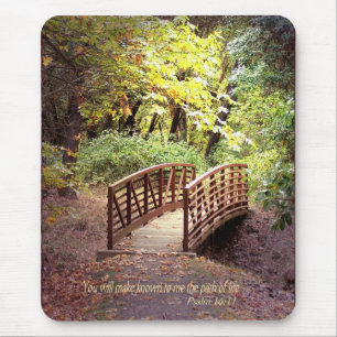 Alfombrilla De Ratón Escritura cristiana Creationarts del verso de la