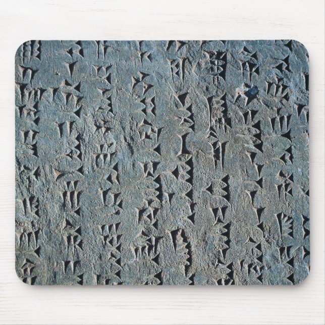 Alfombrilla De Ratón Escritura cuneiforme (Frente)