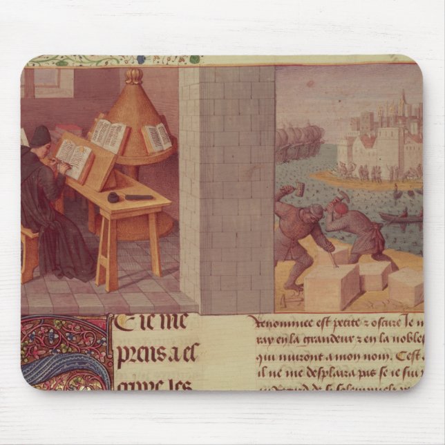 Alfombrilla De Ratón Escritura de Livy y la fundación de Roma (Frente)