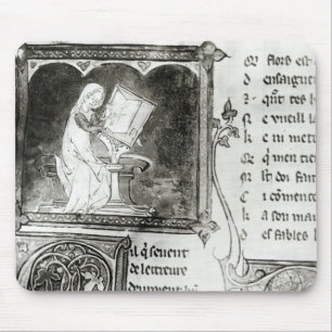 Alfombrilla De Ratón Escritura de Marie de Francia