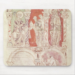 Alfombrilla De Ratón Escritura de St. John Cassian y ofrecimiento de