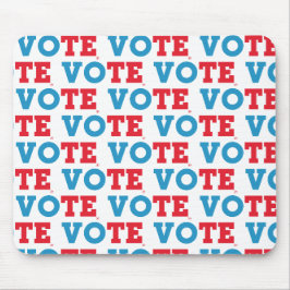 Alfombrilla De Ratón Escritura "VOTO" - Mousepad del bloque