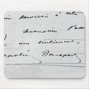 Alfombrilla De Ratón Escritura y firma