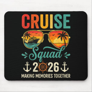 Alfombrilla De Ratón escuadra de crucero vacaciones de verano 2026 fami