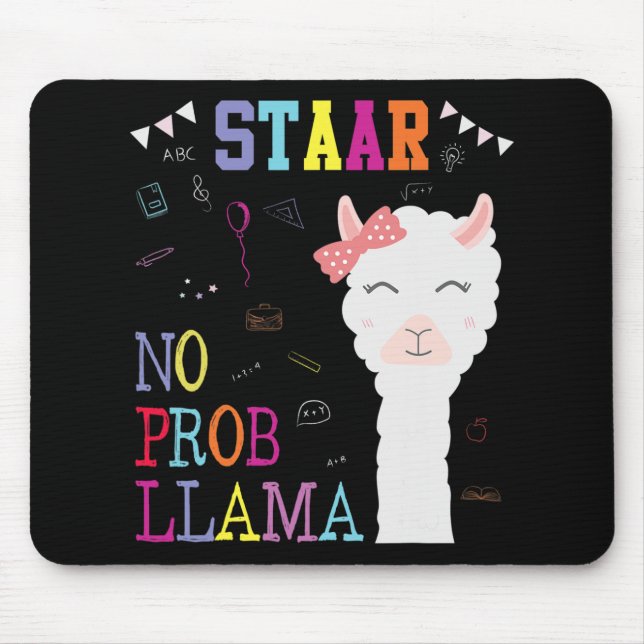 Alfombrilla De Ratón Escuadrón del día de prueba sin profesor Prob-llam (Frente)