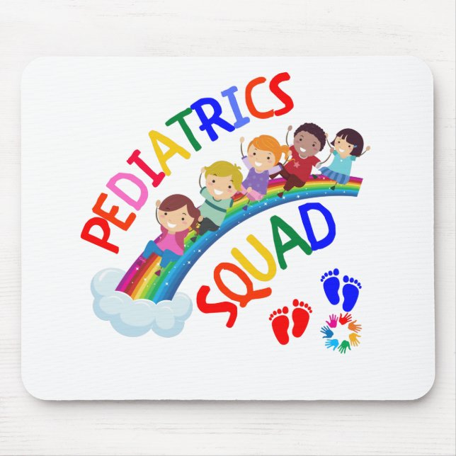 Alfombrilla De Ratón Escuadrón pediátrico - Regalos pediátricos (Frente)