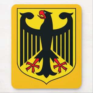 Alfombrilla De Ratón Escudo de Alemania