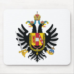 Alfombrilla De Ratón Escudo de armas austríaco del imperio (1815)