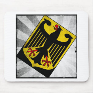 Alfombrilla De Ratón Escudo de armas de Alemania estilizado