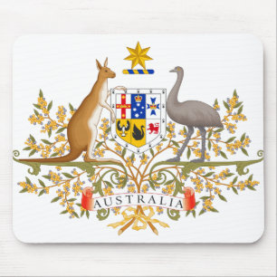 Alfombrilla De Ratón escudo de armas de australia
