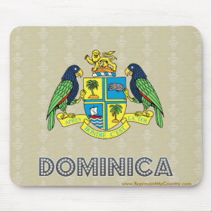 Alfombrilla De Ratón Escudo de armas de Dominica